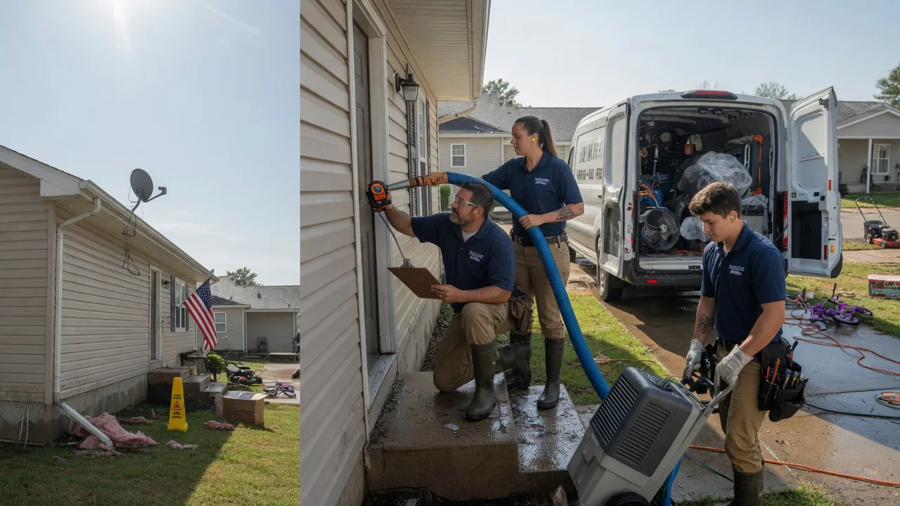 Ceiling Water Damage Restoration in Wortham, TX near me