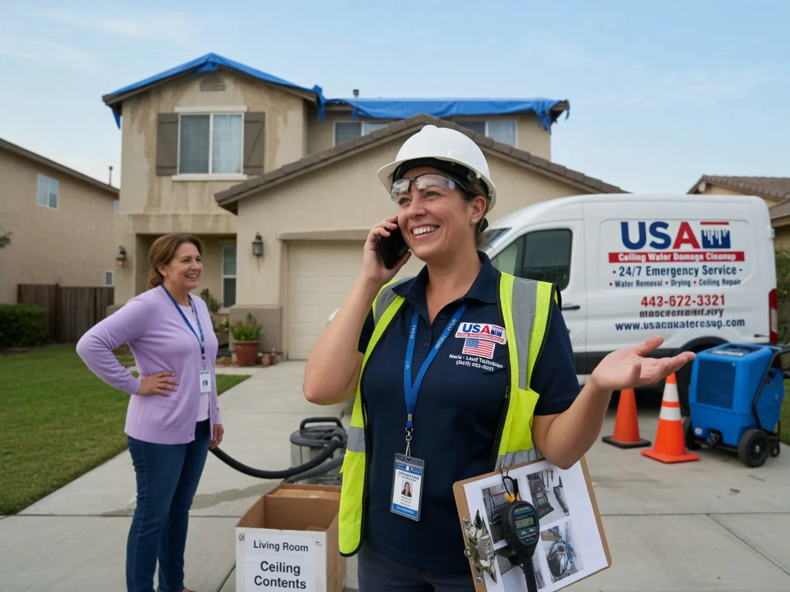 Ceiling Water Damage Restoration Wortham, TX FAQs